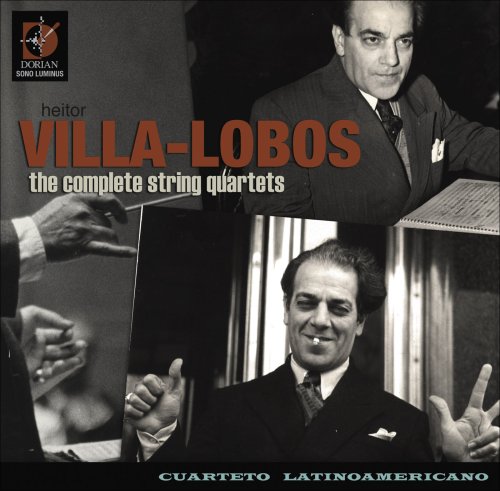 Heiter Villa-lobos: Complete String Quartets von Sono Luminus