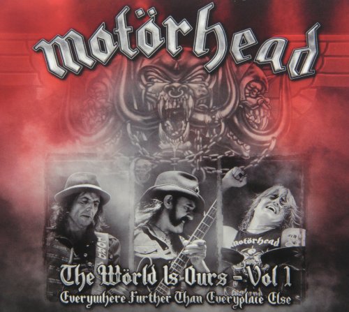 Motörhead - The Wörld is Ours Vol. 1: Everywhere Further Than Everyplace Else (+ 2 CDs) [3 DVDs] von Import