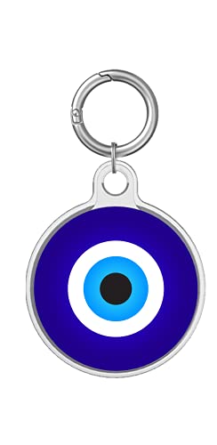 Beeindruckende Schutzhülle für AirTag – leichtes Evil Eye Design – Anti-Kratz-Silikon-Zubehör mit Schlüsselanhänger – kompatibel mit Apple AirTag Finder für Frauen Beeindruckende Schutzhülle für AirTag – leichtes Evil Eye Design – Anti-Kratz-Silikon-Zubehör mit Schlüsselanhänger – kompatibel mit Apple AirTag Finder für Frauen von Impressed.co