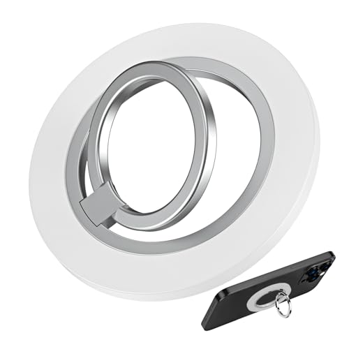 Handy Ring, 360° Drehung Smartphone Ring für Magnetische, Stabiler Handygriff, Ultradünner Ring Ständer für alle Smartphones von Imtrub