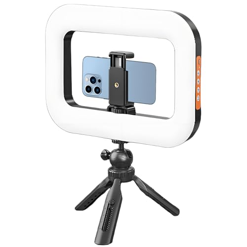 Imtrub Portabler Ringlicht Für Telefon - Portables Handgeführtes Telefonlicht - Kontinuierliche Ausleuchtung Für Vlogging Streaming Studioaufnahmen Inhalt Fotografie Imtrub Portabler Ringlicht Für Telefon - Portables Handgeführtes Telefonlicht - Kontinuierliche Ausleuchtung Für Vlogging Streaming Studioaufnahmen Inhalt Fotografie von Imtrub