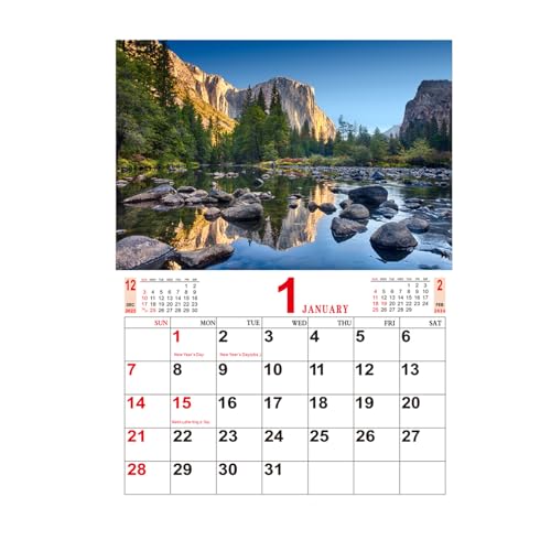 Zauberhafte Landschaften Kalender 2024 | Wandkalender im Querformat | Fotokunst-Kalender mit romantischen Aufnahmen von Landschaften | Landschaftskalender/Naturkalender von Imtrub