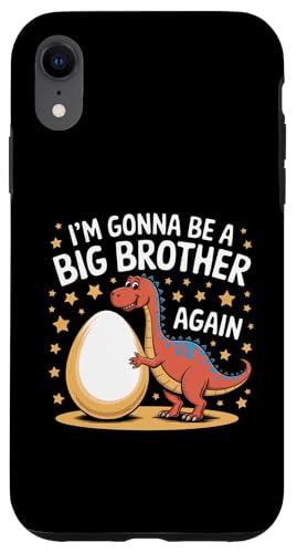Level Up To Big Brother Again I'm Going To Be A Big Brother Hülle für iPhone XR von In My Big Brother Era Shirt I Am A Big Brother