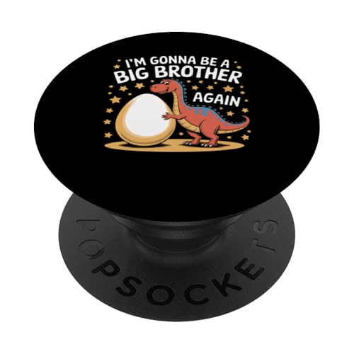 Level Up To Big Brother Again I'm Going To Be A Big Brother PopSockets Klebender PopGrip von In My Big Brother Era Shirt I Am A Big Brother