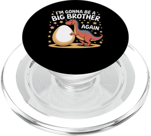 Level Up To Big Brother Again I'm Going To Be A Big Brother PopSockets PopGrip für MagSafe von In My Big Brother Era Shirt I Am A Big Brother
