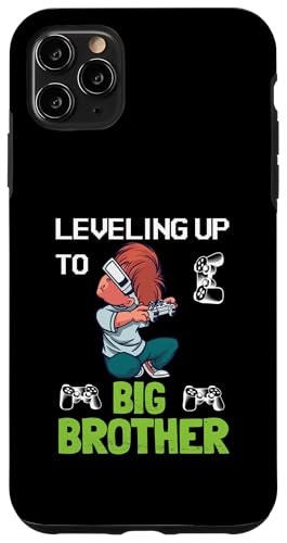 Leveling Up To Big Brother Bro I'm Going To Be A Big Brother Hülle für iPhone 11 Pro Max von In My Big Brother Era Shirt I Am A Big Brother