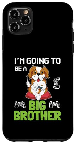 Leveling Up To Big Brother Bro I'm Going To Be A Big Brother Hülle für iPhone 11 Pro Max von In My Big Brother Era Shirt I Am A Big Brother