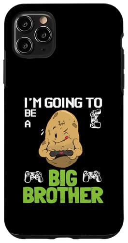 Leveling Up To Big Brother Bro I'm Going To Be A Big Brother Hülle für iPhone 11 Pro Max von In My Big Brother Era Shirt I Am A Big Brother