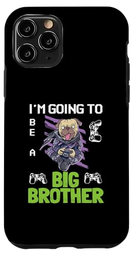 Leveling Up To Big Brother Bro I'm Going To Be A Big Brother Hülle für iPhone 11 Pro von In My Big Brother Era Shirt I Am A Big Brother