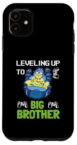 Leveling Up To Big Brother Bro I'm Going To Be A Big Brother Hülle für iPhone 11 Leveling Up To Big Brother Bro I'm Going To Be A Big Brother Hülle für iPhone 11 von In My Big Brother Era Shirt I Am A Big Brother