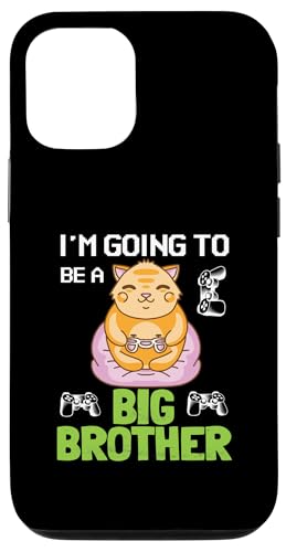 Leveling Up To Big Brother Bro I'm Going To Be A Big Brother Hülle für iPhone 12/12 Pro von In My Big Brother Era Shirt I Am A Big Brother