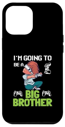 Leveling Up To Big Brother Bro I'm Going To Be A Big Brother Hülle für iPhone 12 Pro Max von In My Big Brother Era Shirt I Am A Big Brother