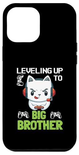 Leveling Up To Big Brother Bro I'm Going To Be A Big Brother Hülle für iPhone 12 Pro Max von In My Big Brother Era Shirt I Am A Big Brother
