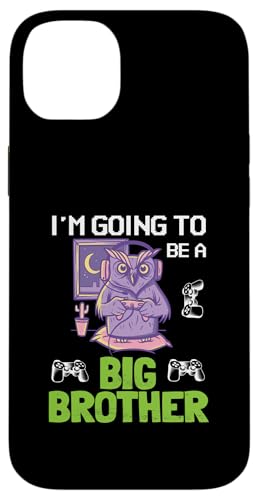 Leveling Up To Big Brother Bro I'm Going To Be A Big Brother Hülle für iPhone 14 Plus von In My Big Brother Era Shirt I Am A Big Brother