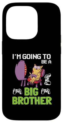 Leveling Up To Big Brother Bro I'm Going To Be A Big Brother Hülle für iPhone 14 Pro von In My Big Brother Era Shirt I Am A Big Brother