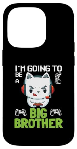 Leveling Up To Big Brother Bro I'm Going To Be A Big Brother Hülle für iPhone 14 Pro von In My Big Brother Era Shirt I Am A Big Brother