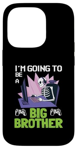 Leveling Up To Big Brother Bro I'm Going To Be A Big Brother Hülle für iPhone 14 Pro von In My Big Brother Era Shirt I Am A Big Brother