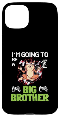 Leveling Up To Big Brother Bro I'm Going To Be A Big Brother Hülle für iPhone 15 Plus von In My Big Brother Era Shirt I Am A Big Brother