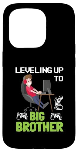 Leveling Up To Big Brother Bro I'm Going To Be A Big Brother Hülle für iPhone 15 Pro von In My Big Brother Era Shirt I Am A Big Brother