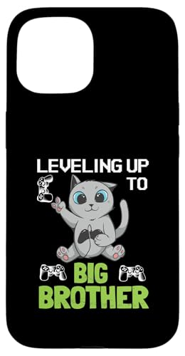 Leveling Up To Big Brother Bro I'm Going To Be A Big Brother Hülle für iPhone 15 von In My Big Brother Era Shirt I Am A Big Brother