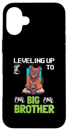 Leveling Up To Big Brother Bro I'm Going To Be A Big Brother Hülle für iPhone 16 Plus von In My Big Brother Era Shirt I Am A Big Brother