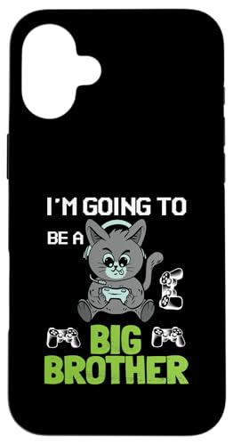 Leveling Up To Big Brother Bro I'm Going To Be A Big Brother Hülle für iPhone 16 Plus von In My Big Brother Era Shirt I Am A Big Brother