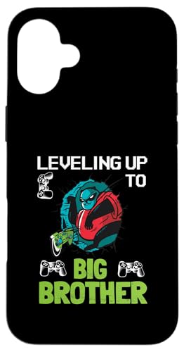 Leveling Up To Big Brother Bro I'm Going To Be A Big Brother Hülle für iPhone 16 Plus von In My Big Brother Era Shirt I Am A Big Brother