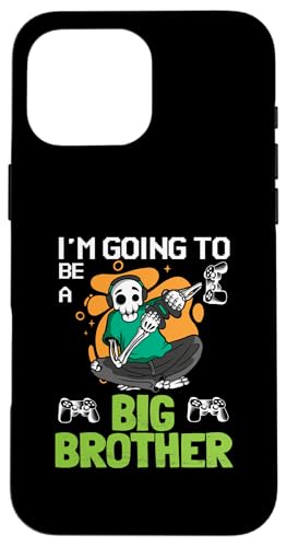 Leveling Up To Big Brother Bro I'm Going To Be A Big Brother Hülle für iPhone 16 Pro Max von In My Big Brother Era Shirt I Am A Big Brother