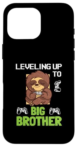Leveling Up To Big Brother Bro I'm Going To Be A Big Brother Hülle für iPhone 16 Pro Max von In My Big Brother Era Shirt I Am A Big Brother