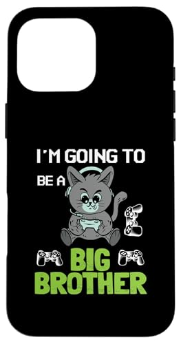 Leveling Up To Big Brother Bro I'm Going To Be A Big Brother Hülle für iPhone 16 Pro Max von In My Big Brother Era Shirt I Am A Big Brother