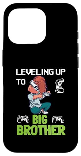 Leveling Up To Big Brother Bro I'm Going To Be A Big Brother Hülle für iPhone 16 Pro von In My Big Brother Era Shirt I Am A Big Brother