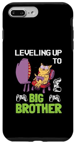 Leveling Up To Big Brother Bro I'm Going To Be A Big Brother Hülle für iPhone 7 Plus/8 Plus von In My Big Brother Era Shirt I Am A Big Brother