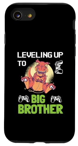 Leveling Up To Big Brother Bro I'm Going To Be A Big Brother Hülle für iPhone SE (2020) / 7 / 8 von In My Big Brother Era Shirt I Am A Big Brother