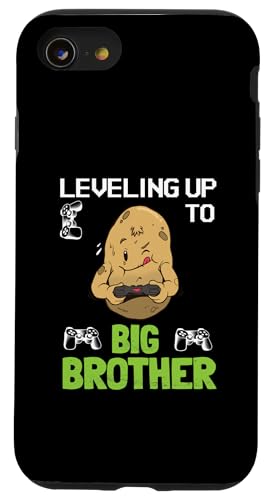 Leveling Up To Big Brother Bro I'm Going To Be A Big Brother Hülle für iPhone SE (2020) / 7 / 8 von In My Big Brother Era Shirt I Am A Big Brother