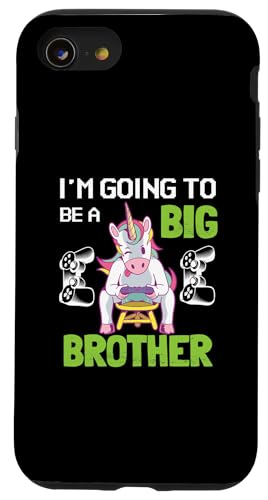 Leveling Up To Big Brother Bro I'm Going To Be A Big Brother Hülle für iPhone SE (2020) / 7 / 8 von In My Big Brother Era Shirt I Am A Big Brother