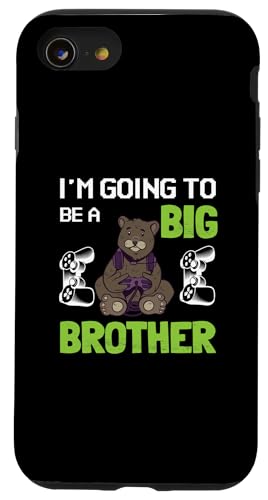 Leveling Up To Big Brother Bro I'm Going To Be A Big Brother Hülle für iPhone SE (2020) / 7 / 8 von In My Big Brother Era Shirt I Am A Big Brother