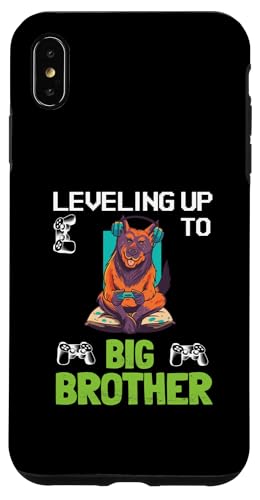 Leveling Up To Big Brother Bro I'm Going To Be A Big Brother Hülle für iPhone XS Max von In My Big Brother Era Shirt I Am A Big Brother