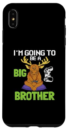 Leveling Up To Big Brother Bro I'm Going To Be A Big Brother Hülle für iPhone XS Max von In My Big Brother Era Shirt I Am A Big Brother