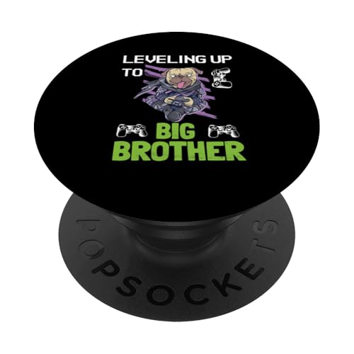 Leveling Up To Big Brother Bro I'm Going To Be A Big Brother PopSockets Klebender PopGrip von In My Big Brother Era Shirt I Am A Big Brother