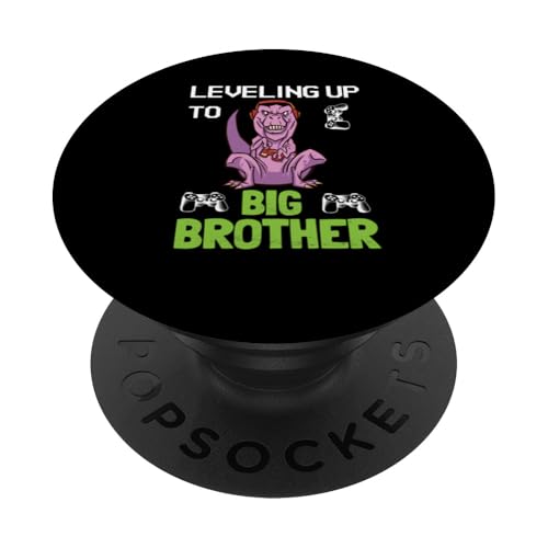Leveling Up To Big Brother Bro I'm Going To Be A Big Brother PopSockets Klebender PopGrip von In My Big Brother Era Shirt I Am A Big Brother