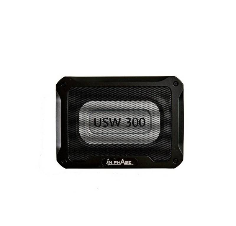 In Phase USW300 Auto-Subwoofer (130 W, Unter Sitz Subwoofer) von In Phase
