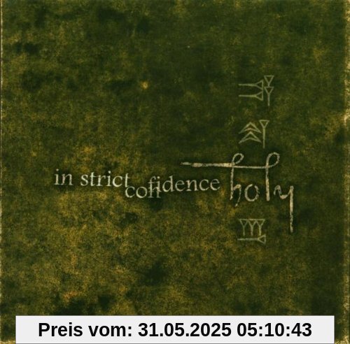 Holy (Digibox Edition + Bonus-CD) von In Strict Confidence
