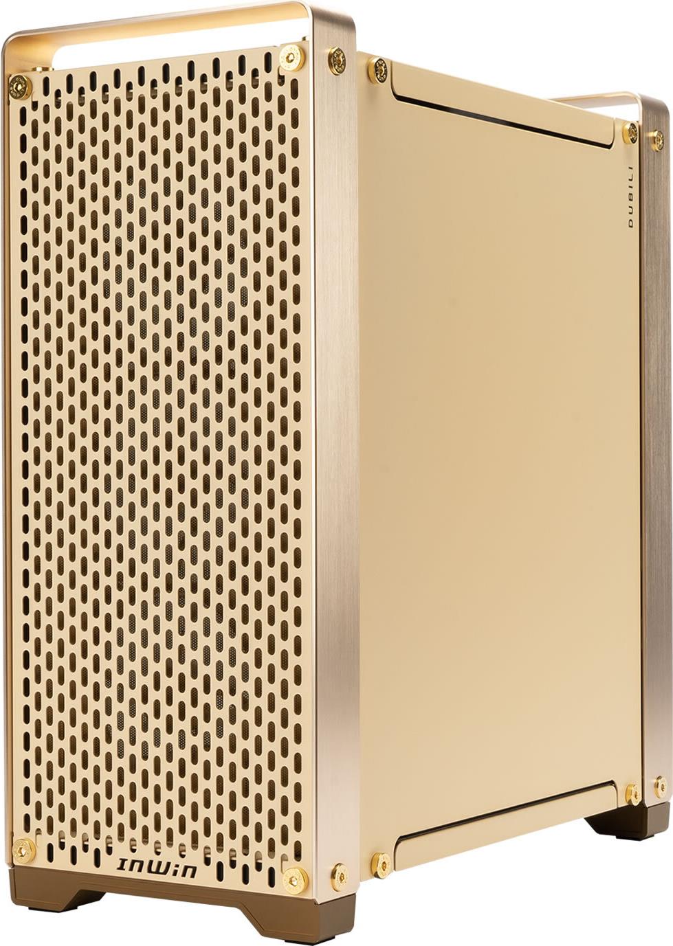 In Win DUBILI GOLD - Full Tower - PC - Gold - ATX - EATX - micro ATX - Mini-ITX - Aluminium - Gehärtetes Glas - 16 cm (DUBILI GOLD) von In Win