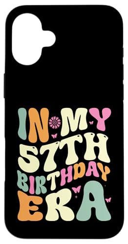 In my 57th Birthday Era 57 Years old Geburtstagsgeschenk Hülle für iPhone 16 Plus In my 57th Birthday Era 57 Years old Geburtstagsgeschenk Hülle für iPhone 16 Plus von In my Birthday Era Decorations
