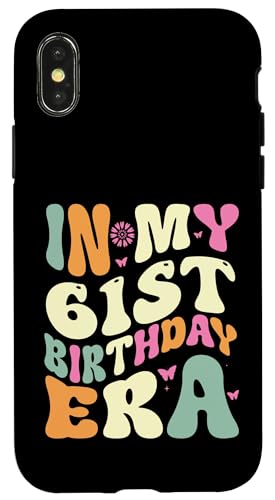 In my 61st Birthday Era 61 Years old Geburtstagsgeschenk Hülle für iPhone X/XS In my 61st Birthday Era 61 Years old Geburtstagsgeschenk Hülle für iPhone X/XS von In my Birthday Era Decorations