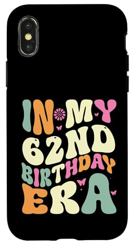 In my 62nd Birthday Era 62 Years old Geburtstagsgeschenk Hülle für iPhone X/XS In my 62nd Birthday Era 62 Years old Geburtstagsgeschenk Hülle für iPhone X/XS von In my Birthday Era Decorations