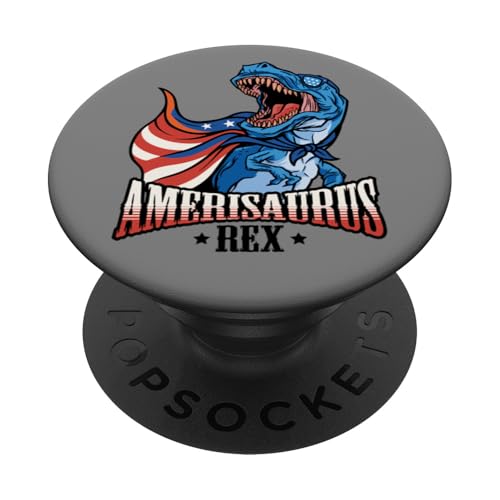 4. Juli Trex Dinosaurier Amerisaurus US Amerika Flagge PopSockets Klebender PopGrip 4. Juli Trex Dinosaurier Amerisaurus US Amerika Flagge PopSockets Klebender PopGrip von InGENIUS 4th of July Shirts & Geschenke