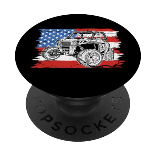 Amerikanische Flag UTV Side by Side SXS Off Road 4th of July PopSockets Klebender PopGrip Amerikanische Flag UTV Side by Side SXS Off Road 4th of July PopSockets Klebender PopGrip von InGENIUS 4th of July Shirts & Geschenke