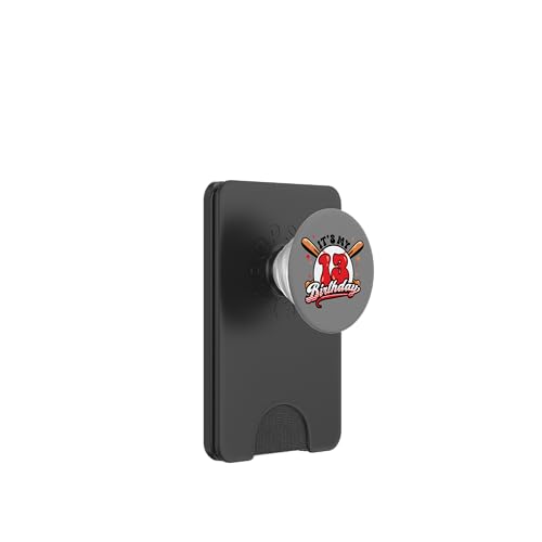 Baseball 13. Geburtstag Junge 13 Jahre alt Awesome Funny PopSockets PopWallet für MagSafe Baseball 13. Geburtstag Junge 13 Jahre alt Awesome Funny PopSockets PopWallet für MagSafe von InGENIUS Baseball Geburtstagsshirts & Geschenke