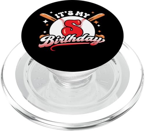 Baseball 5. Geburtstag Junge 5 Jahre alt Awesome Funny PopSockets PopGrip für MagSafe Baseball 5. Geburtstag Junge 5 Jahre alt Awesome Funny PopSockets PopGrip für MagSafe von InGENIUS Baseball Geburtstagsshirts & Geschenke
